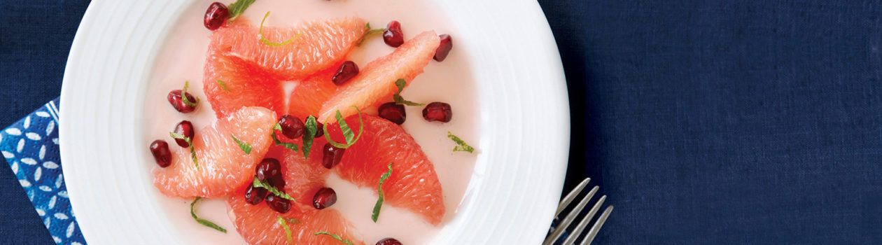 Pomegranate, Grapefruit & Mint Salad