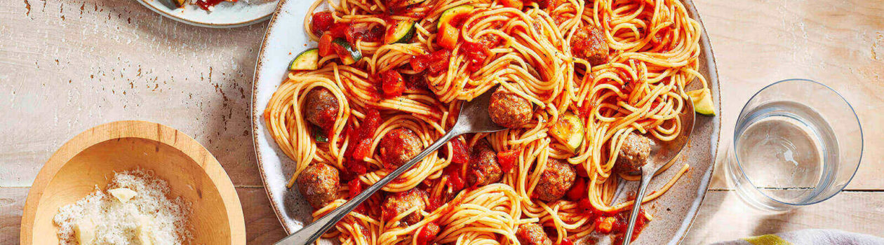 Quick & Easy Spaghetti & Meatballs