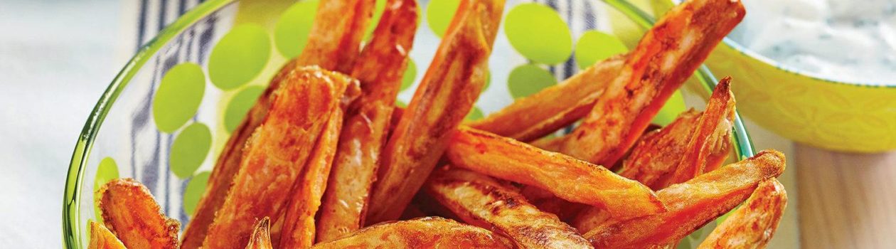 Oven baked sweet potato fries