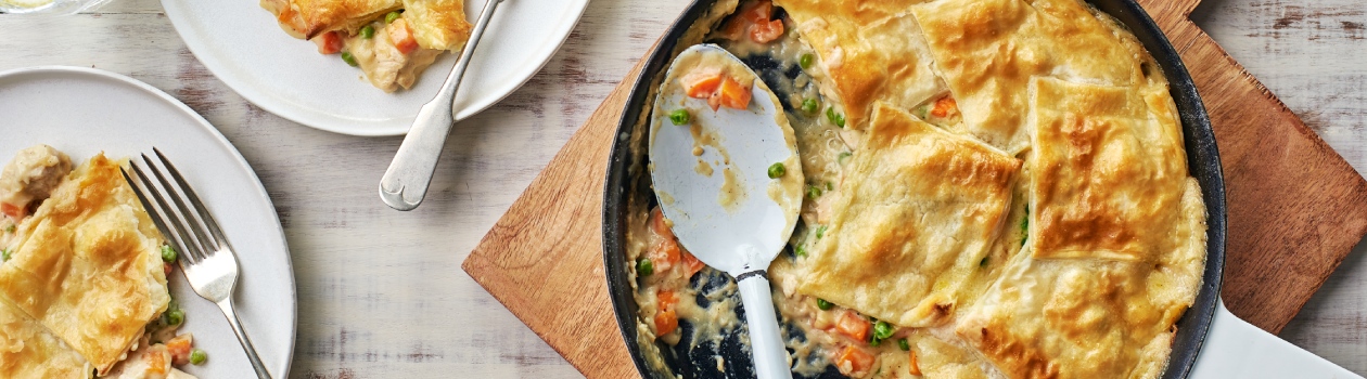 No fuss Chicken Pot Pie